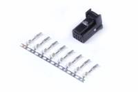 Haltech 8 Pin TYCO Black Plug & Pins - HT-030003