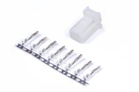 Haltech 8 Pin TYCO White Plug & Pins - HT-030004