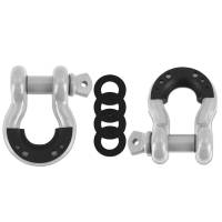 Mishimoto Borne D-Ring Shackle Set Grey - BNDR-GR