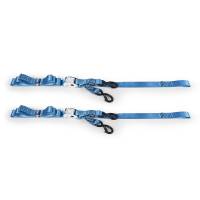 Mishimoto Cam Buckle Tie-Down Kit (2-Pack) Blue - BNRTC-TDCB-2BL