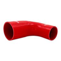 Mishimoto Silicone Reducer Coupler 90 Degree 2.5in to 3.5in - Red - MMCP-R90-2535RD