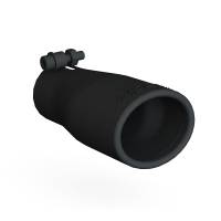 MBRP - MBRP Universal Tip 2.5 O.D. Oval End 3.75 Inlet 10in length - Black Finish - T5116BLK - Image 2