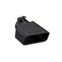 MBRP - MBRP Universal Tip 4.75inx 3in Rectangle Angled Cut 3in O.D. inlet Driver Side 7.375in length Black - T5119BLK - Image 4