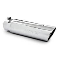 MBRP - MBRP Universal 5in OD Angled Rolled End 4in Inlet 18in Lgth T304 Exhaust Tip - T5124 - Image 2