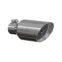 MBRP - MBRP Universal Tip 4.5 O.D. Dual Walled Angled Rolled End 2.5 Inlet 12in Length - T304 - T5161 - Image 2