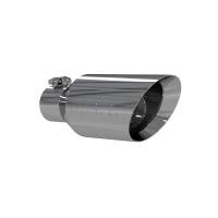 MBRP - MBRP Universal Tip 4.5 O.D. Dual Walled Angled Rolled End 2.5 Inlet 12in Length - T304 - T5161 - Image 3