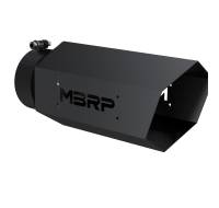 MBRP - MBRP Universal Hex Tip 5in Inlet 16in length w/o Logo - Black Coated - T5167BLK - Image 3