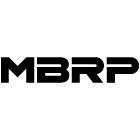 MBRP - MBRP Universal Hex Tip 5in Inlet 16in Length w/ Logo - Black Coated - T5166BLK