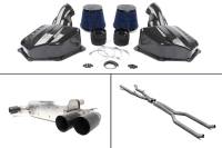 Dinan - Dinan G30 M550i Foundation Package (F) Closed Intake / Black Exhaust / X-Pipe F PACK G30 M550i, B - G30-M550i-F-B - Image 4