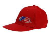 JE Pistons - JE Pistons JE Pistons, Flat Bill Hat, Red, Small/Medium - J323X - Image 2