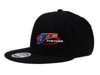 JE Pistons - JE Pistons JE Pistons, Flat Bill Hat, Black, Large / X-Large - J324X - Image 2