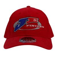 JE Pistons JE Pistons, Curved Bill Hat, Red, Small/Medium - J327X