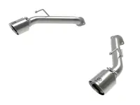 aFe - aFe 2023 Nissan Z V6-3.0L (tt) Takeda Stainless Steel Axle-Back Exhaust System w/ Polished Tip 49-36137-P - Image 4