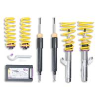 KW Height adjustable stainless steel coilover system with pre-configured damping - 10220039