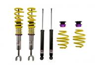 KW Height adjustable stainless steel coilover system with pre-configured damping - 10280011