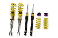 KW Height adjustable stainless steel coilovers with adjustable rebound damping - 15210028