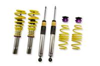 KW Height adjustable stainless steel coilovers with adjustable rebound damping - 15210078