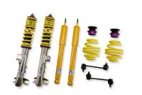 KW Height adjustable stainless steel coilovers with adjustable rebound damping - 15220017