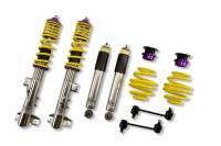 KW Height adjustable stainless steel coilovers with adjustable rebound damping - 15220027