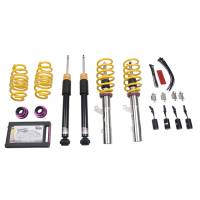 KW Height adjustable stainless steel coilovers with adjustable rebound damping - 1528000R