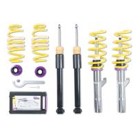 KW Height adjustable stainless steel coilovers with adjustable rebound damping - 152800CB