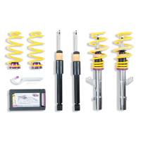 KW Height adjustable stainless steel coilovers with adjustable rebound damping - 15281031