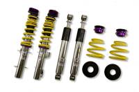 KW Adjustable Coilovers, Aluminum Top Mounts, Independent Compression and Rebound - 35280881