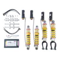 KW Adjustable Coilovers with Rebound and Low & High-speed Compression adjustability - 3A7100AM