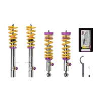 KW Adjustable Coilovers with Rebound and Low & High-speed Compression adjustability - 3A7200CR