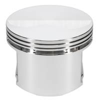 JE Pistons Piston Set, 2618, Flat Top, 4.375 Bore, 1.113 CD, 0.990 Pin, Set of 8. - 213460