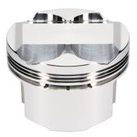 JE Pistons - JE Pistons Piston Set, 2618, Dome, 3.307 Bore, 0.984 CD, 0.708 Pin, Set of 4. - 312438 - Image 2