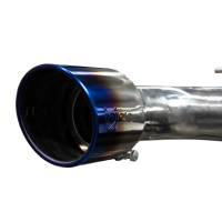 Injen - Injen Injen Technology Stainless Steel Cat-Back Exhaust System w/ Burnt Titanium Tips SES2300TT - Image 2