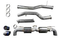 Injen - Injen Injen Technology Stainless Steel Cat-Back Exhaust System w/ Burnt Titanium Tips SES2300TT - Image 3