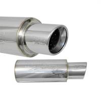 Injen 76MM Universal Muffler with TIP - SES300C