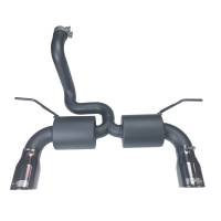 Injen - Injen Black Dual Axle Back Exhaust System SES5005BLK - Image 2