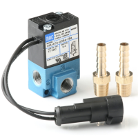 GFB Go Fast Bits - GFB Go Fast Bits G-FORCE 3-Port Solenoid (Inc 2 hosetails) - 3835 - Image 2