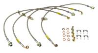 Goodridge G-STOP SS Braided Brake Line Kit 12220