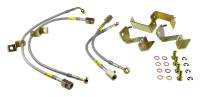 Goodridge G-STOP SS Braided Brake Line Kit 12364