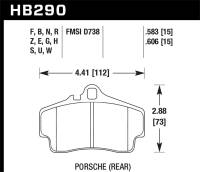 Hawk Performance - Hawk Performance ER-1 Disc Brake Pad - Image 1