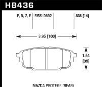 Hawk Performance - Hawk Performance HP Plus Disc Brake Pad HB436N.535 - Image 1