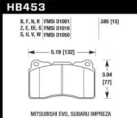 Hawk Performance - Hawk Performance HPS 5.0 Disc Brake Pad HB453B.585 - Image 1