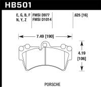 Hawk Performance HPS 5.0 Disc Brake Pad