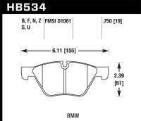 Hawk Performance HPS 5.0 Disc Brake Pad