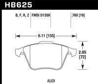 Hawk Performance HPS 5.0 Disc Brake Pad