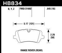 Hawk Performance LTS Disc Brake Pad