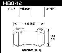 Hawk Performance HPS 5.0 Disc Brake Pad