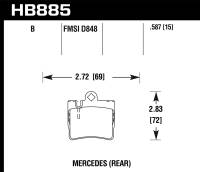 Hawk Performance HPS 5.0 Disc Brake Pad