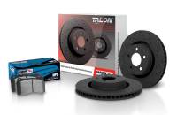 Hawk Performance - Hawk Performance Talon Street Rotor And Brake Pad Kit HKC4055.674F - Image 2