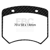 EBC Brakes - EBC Brakes Greenstuff 2000 Series Sport Brake Pads DP2102 - Image 1