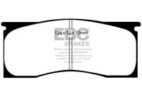 EBC Brakes - EBC Brakes Greenstuff 2000 Series Sport Brake Pads DP21157 - Image 1